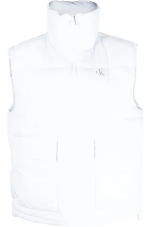 Calvin Klein Gilet matelassé à logo imprimé