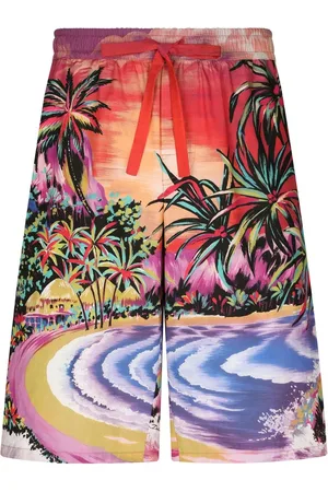 Dolce & Gabbana Bermuda à imprimé graphique