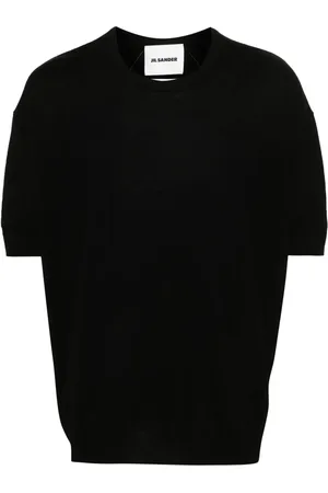 Jil Sander Pull en laine à manches courtes