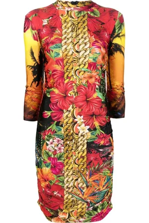 Philipp Plein Robe à imprimé Hawaii