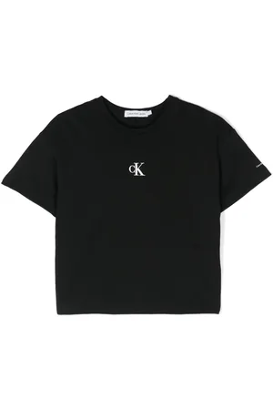 Calvin Klein T-shirt en coton à logo imprimé