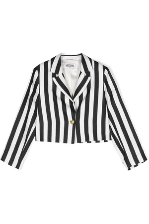 Moschino Blazer court à rayures