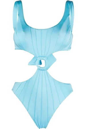 Noire Swimwear Maillot de bain à détail d