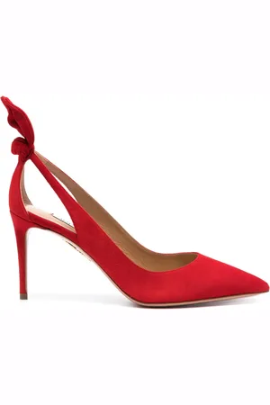 Aquazzura Escarpins à nœud papillon 85 mm