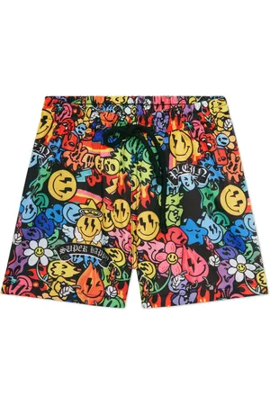 Philipp Plein Short de bain à imprimé graphique