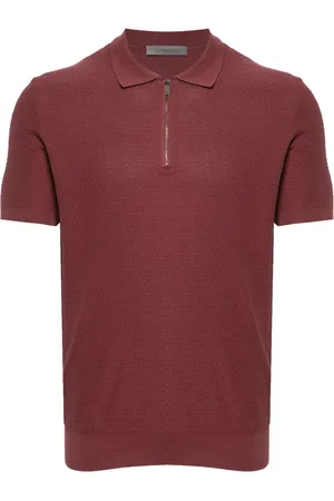 corneliani Polo à motif en jacquard
