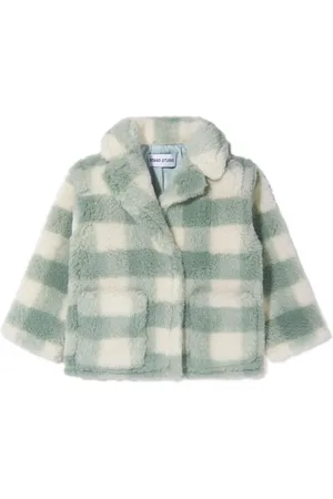 Stand Studio Manteau texturé à carreaux