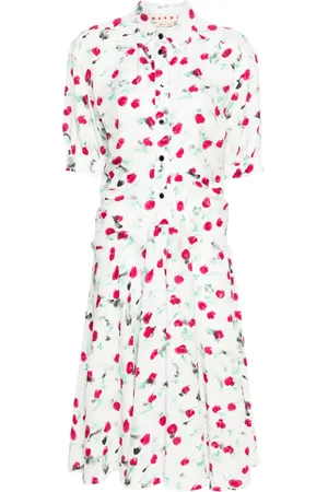 Marni Robe mi-longue à imprimé Reverie