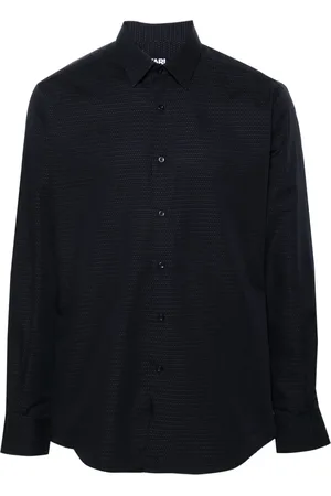 Karl Lagerfeld Chemise en coton à pois