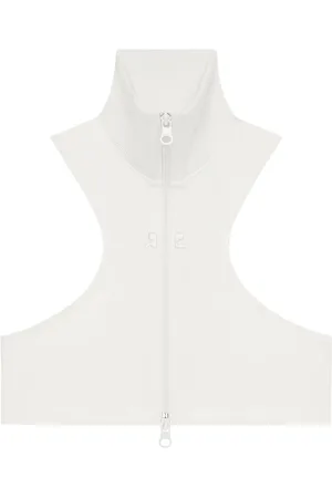 Courrèges Débardeur à coupe crop