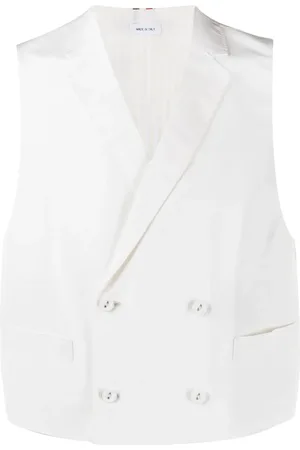 Thom Browne Veston à boutonnière croisée