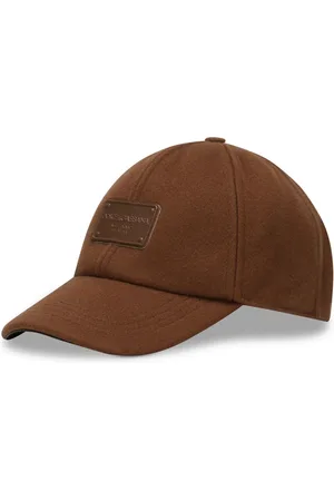 Dolce & Gabbana Casquette en laine à plaque logo