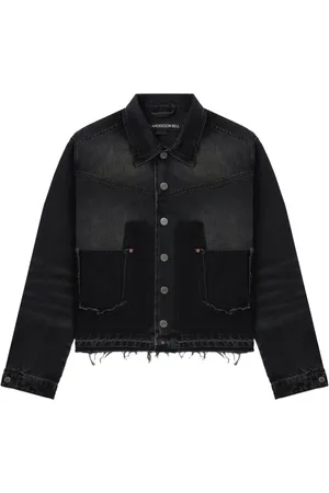 Andersson Bell Veste en jean à effet non fini