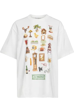 J.W.Anderson T-shirt à imprimé Diorama