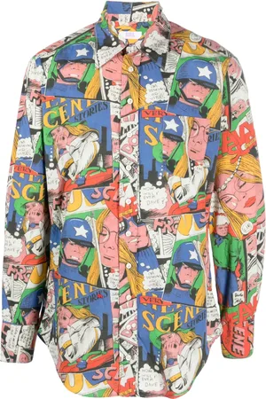 ERL Chemise imprimée à manches courtes