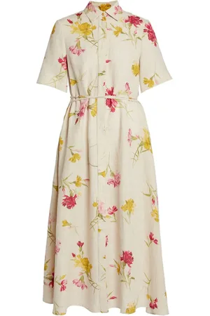 Erdem Robe-chemise à fleurs