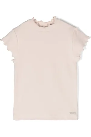 Donsje T-shirt Aurore en maille fine nervurée