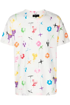 Purple Brand T-shirt à motif monogrammé