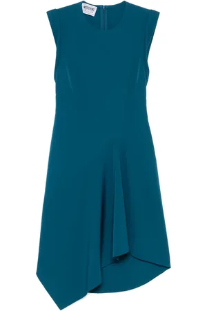 Moschino Robe mi-longue à design asymétrique