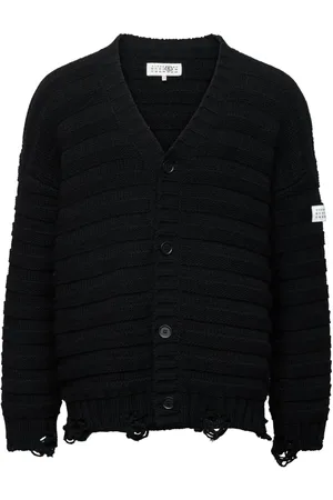 Maison Margiela Cardigan en maille à col v