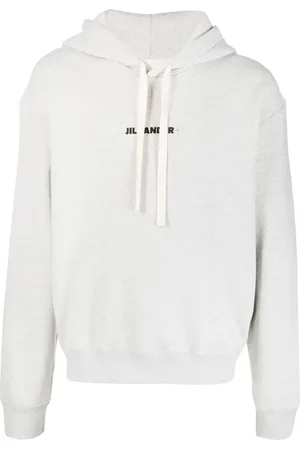 Jil Sander Hoodie en coton à logo imprimé