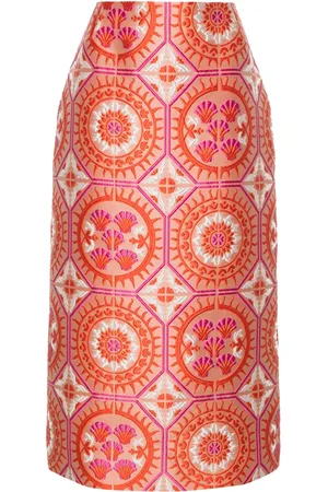 La DoubleJ Jupe crayon à motif en jacquard