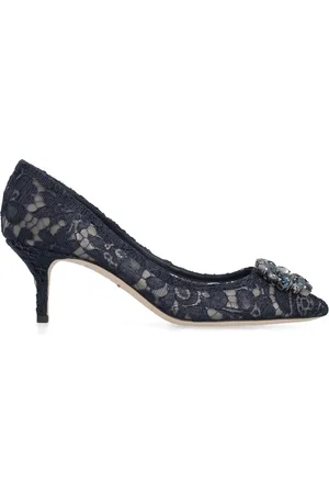 Dolce & Gabbana Escarpins à détail en dentelle 75 mm