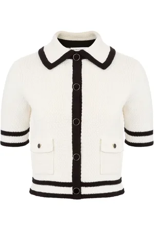 Nina Ricci Cardigan à manches trois-quarts