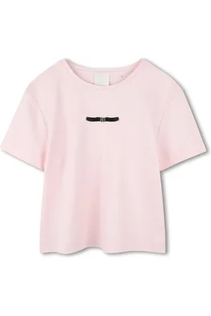 Givenchy T-shirt en coton à plaque logo