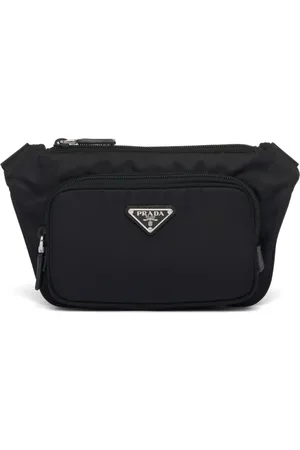 Prada Sac banane Re-Nylon à logo appliqué