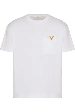 VALENTINO GARAVANI T-shirt en coton à plaque logo