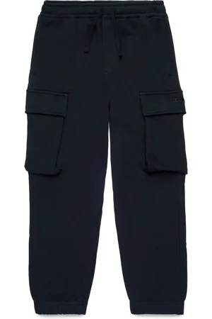 Diesel Pantalon à logo brodé