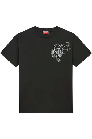 Kenzo T-shirt à logo brodé