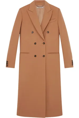 Stella McCartney Manteau à revers crantés