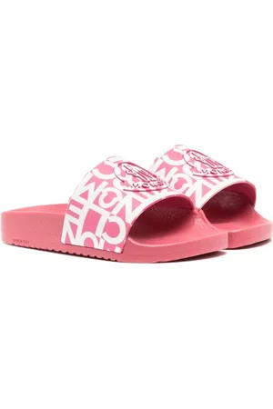 Moncler Chaussons Jeanne à logo imprimé
