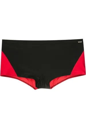 AMIR SLAMA Short de bain à design bicolore
