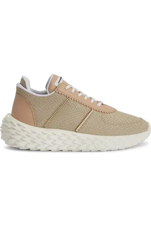 Giuseppe Zanotti Baskets Urchin à effet peau de serpent