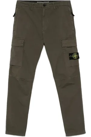 Stone Island Pantalon slim à poches cargo