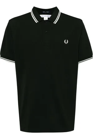 Comme des Garçons Polo à logo brodé