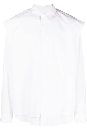 JUUN.J Chemise en coton à empiècements