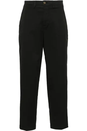 BRIGLIA Pantalon en coton à coupe fuselée
