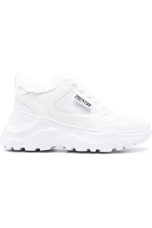 VERSACE Baskets Speedtrack à doublure en fourrure