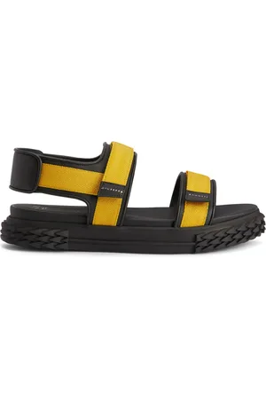 Giuseppe Zanotti Sandales en cuir Frankie à attaches scratch