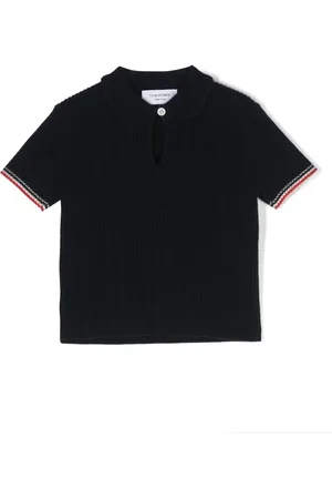 Thom Browne Polo en maille mélangée