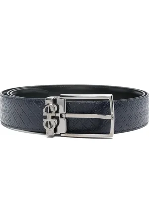Salvatore Ferragamo Ceinture à logo embossé