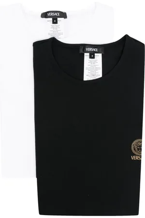 VERSACE Lot de deux t-shirts à imprimé Medusa