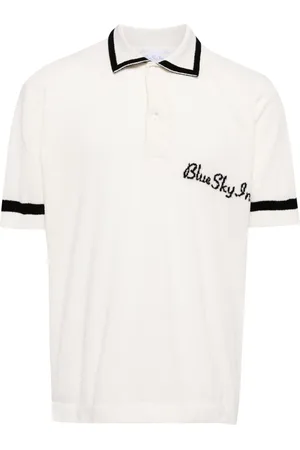 BLUE SKY INN Polo en maille à logo brodé
