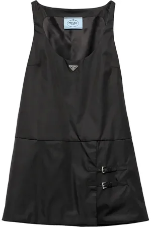 Prada Robe courte à bonnets triangles