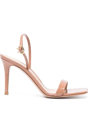 Gianvito Rossi Sandales Ribbon Stiletto 85 mm en cuir