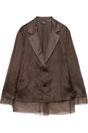 PESERICO SIGN Blazer en organza